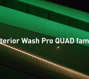 Martin Exterior Wash Pro QUAD Outdoor RGBW LED Wall Washers for Architectural, Facade and Landscape Lighting