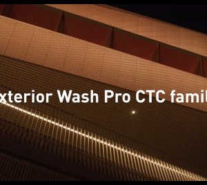 Martin Exterior Wash Pro CTC  LED Floodlight with Warm-to-Cool White Control for Architectural Facade Lighting