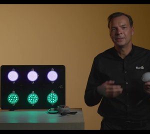 Martin Exterior Dot-HP Pro Direct View LED Pixel Dot (Individually Addressable Lighting Node) for Building Façade Lighting