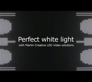 Martin VC-Grid 30: Pixel Mapping LED Matrix Tile with DMX and P3 Control Integration for Creative Video Displays