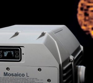 Prolights Mosaico L Outdoor LED Image Projector with Rotating Gobos, Motorized Zoom and Framing Shutters