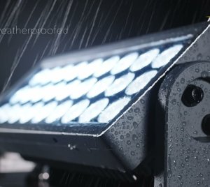 Prolights ArcPod Tunable White LED Floodlight for Building Facade Wash, Architectural Lighting, and Outdoor Installations