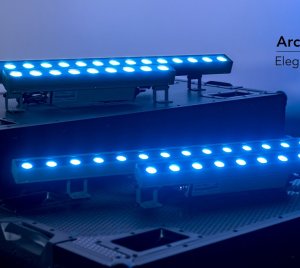 Prolights ArcShine Architectural Linear LED Wall Washers with Individual Pixel Control, RGBW and Variable White