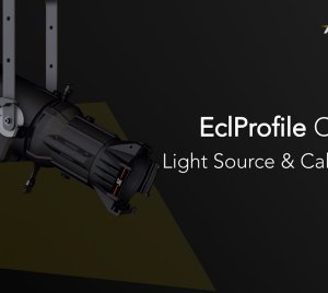 Prolights EclProfile CT+ LED Ellipsoidal Spotlight with Flexible CCT, Gel Matching, and Color Mixing