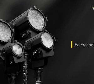 Prolights EclFresnel ED Fresnel Spotlights for Professional Lighting with Wide Zoom, Versatile White Spectrum and High Color Accuracy