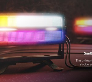 Prolights Sunblast FLX Hybrid LED Strobe and Floodlight with Pixel Mapping and CRMX Control for Outdoor Stage and Event Lighting