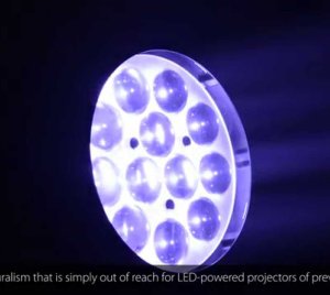 Prolights VersaPar LED Zoom PAR with RGBW/FC Color Mixing and HDL Dimming for Studio and Event Lighting