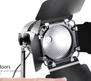 Prolights DisplayCob FC RGB COB LED PAR Light with DMX Control and Virtual Color Wheel for Theatre, Studio, and Architectural Lighting