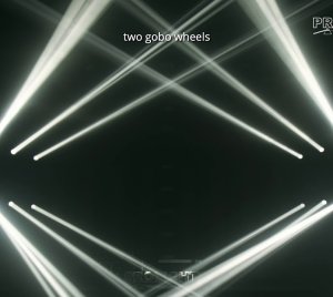 Prolights PanoramaIP AirBeam LED Moving Beam Light with RGBW Color Mixing for Outdoor Searchlights and Large Events