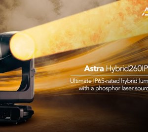 Prolights Astra Hybrid260IP Phosphor Laser Hybrid Moving Head Light for Professional Outdoor and Indoor Stage Lighting