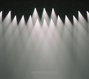 Prolights Jet Spot4Z LED Moving Head Spot with CMY Color Mixing, Zoom, Gobo Wheels, and Prism Effects for Theatrical and Concert Lighting