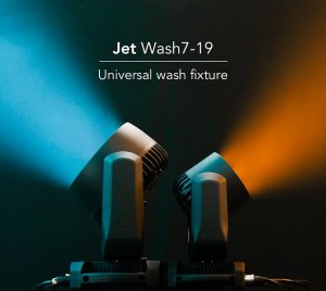 Prolights Jet Wash Series RGBW LED Moving Wash Lights with Motorized Zoom for Theatrical and Concert Applications