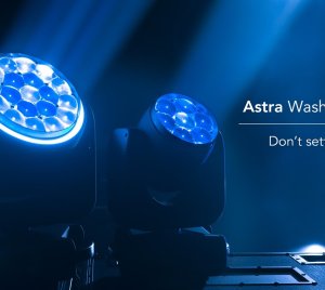 Prolights Astra Wash7/19Pix RGBW LED Moving Wash Lights with Pixel Control and Wide Zoom for Stage, Touring, and Event Lighting