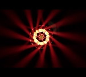 Claypaky A.leda B-EYE RGBW LED Moving Head Light with Zoom, Kaleidoscopic FX, Pixel Control, and Rotating Lens for Wash, Beam, and Stage Effects