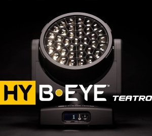 Claypaky HY B-EYE Moving Head Light – High-Power RGBW LED Wash, Beam, and FX Fixture for Stage, Concert, and Touring Applications