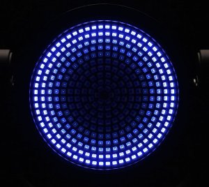 Claypaky Mini-B Sparky Aqua Outdoor-Grade RGBW LED Moving Wash Light with Pixel Effects, Wide Flood Beam, Fast Pan/Tilt, and Advanced Layer Management