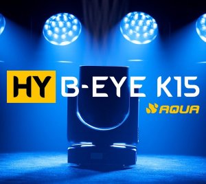 Claypaky HY B-Eye K15 Aqua IP66 Outdoor LED Moving Light with RGBW Pixel Mapping Control and Multi-Layer Visual Effects