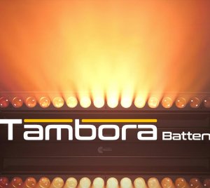 Claypaky Tambora Batten High-Power RGBW LED Pixel Mapping Bar with Zoom and Independent Tilt for Dynamic Lighting Effects