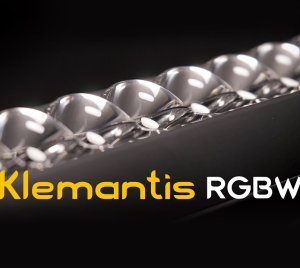 Claypaky Klemantis RGBW Stage and Studio LED Cyclorama Light with HCR Technology, Color Macros, and Wireless DMX