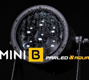 Claypaky Mini-B ParLED Aqua Waterproof LED Par Light with RGBW/RGBWW Options and Independent Pixel Control