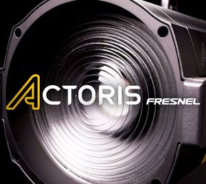 Claypaky Actoris Fresnel 6-Color RGBAL+Royal Blue LED Fresnel Light for Broadcast, Film, and Theatre Lighting