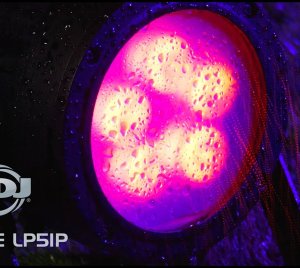 ADJ Encore LP5IP Outdoor LED Par Light with Full Spectrum RGBL Mixing and Built-In Color Macros