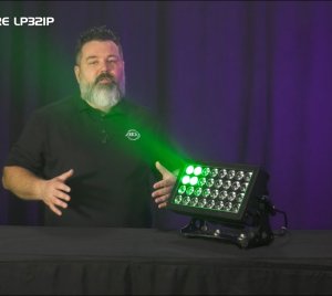 ADJ Encore LP32IP LED Wash Light with RGBL Color Mixing and Wireless DMX Control for Outdoor and Indoor Event Lighting