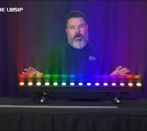 ADJ Encore LB15IP Linear LED Wash Fixture RGBL Color Mixing, Pixel Mapping, and Wireless DMX