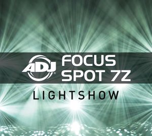 ADJ Lighting Focus Spot 7Z Moving Head Light with CMY+CTO, Animation Wheel, Dual Rotating GOBO