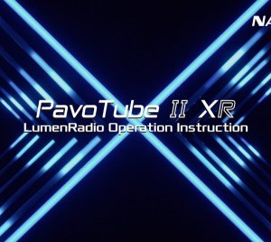 Nanlite PavoTube II X/XR RGBWW LED Pixel Tube Light with CRMX Wireless DMX Control for Film, TV, and Video Production