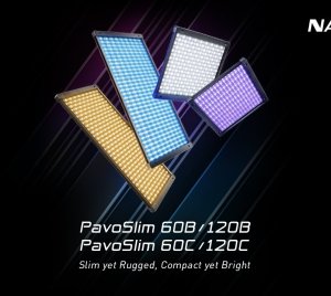 Nanlite PavoSlim Bi-Color/RGBWW Full-Color LED Panel Lights with DMX, CRMX, App Control and Softbox Kits for Film and Photo