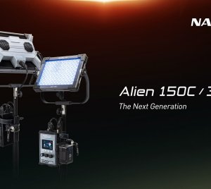 Nanlite Alien 150C/300C RGBWW LED Panel Lights with Pop-Up Softbox and Advanced Controls for Film and Video Creators