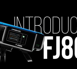 Westcott FJ800 Portable 800Ws Flash Strobe/Monolight with Ultra-Fast Recycle, Full-Color OLED Touchscreen, High-Speed Sync