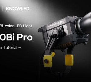 Godox M600Bi Bi-Color LED Monolight with Cinematic FX Effects, Wireless CRMX, Bluetooth, DMX Control, and