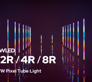 Godox KNOWLED TP2R/4R/8R RGBWW Tube Light with High CRI/TLCI, Video Mapping & Multi-Length Options