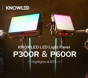 Godox KNOWLED P300R/P600R RGB LED Light Panels – High-Power Pixel-Mapping Lights for Professional Video & Photography