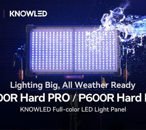 Godox KNOWLED P600R/P1200R Hard PRO: High-Power RGB LED Panels for Broadcast, Studio, and Outdoor Shoots