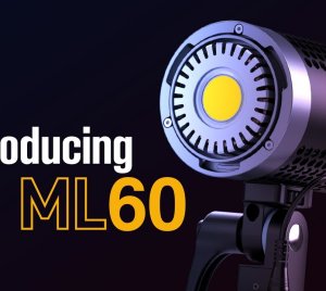 Godox ML60 Daylight Balanced LED Monolight with High CRI/TLCI for Professional Video and Photography