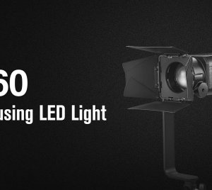 Godox S60/S60Bi LED Focusing Spot Light with Adjustable Beam Angle, Bi-Color Option, High CRI/TLCI 96+/97+