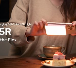 Godox MA5R RGB Pocket Fill Light for Video and Photography with Built-in Selfie Light and Smart Connectivity via Bluetooth and NFC