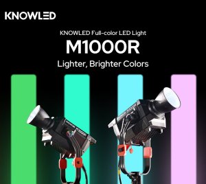 Godox KNOWLED M1000R RGBWW LED Video Monolight with Full Color Control, High CRI/TLCI, DMX, CRMX, Bluetooth