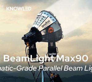 Godox Beamlight Max90 Parallel Lighting System for Cinematic Sunlight Effects and Long-Distance Illumination