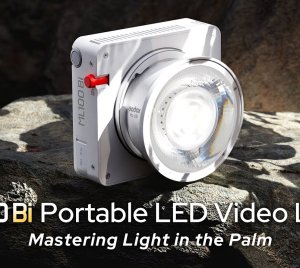 Godox ML100Bi Bi-Color LED Video Light for Photography, Videography, and Live Streaming