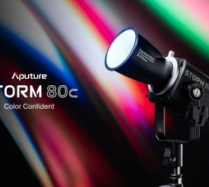 Aputure STORM 80c RGB LED Monolight with High CRI/TLCI, BLAIR-CG Engine, Mini ProLock Bowens Mount