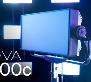 Aputure Nova P600c RGBWW 600W LED Soft Light Panel with CRMX, DMX, Sidus Link, and Pixel Control for Film and Broadcast Lighting