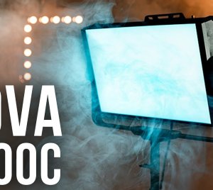 Aputure Nova P300c RGBWW LED Panel Light for Filmmaking, Broadcast, and On-Location Shooting