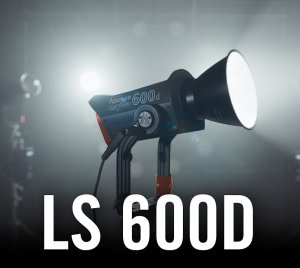 Aputure LS 600d 600W Daylight Balanced LED Monolight with High CRI/TLCI for Cinematography and Photography