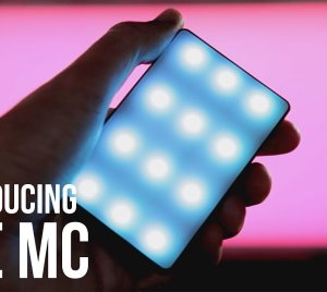 Aputure MC RGBWW Portable LED Panel with Bi-Color Tunable White Light for Filmmaking, Photography, and Video Production