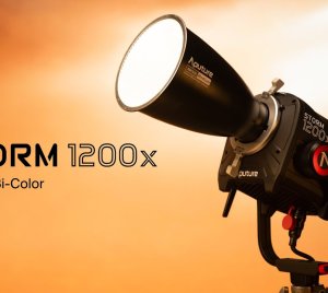 Aputure STORM 1200x Bi-Color LED Monolight with BLAIR Light Engine for Film, Video, and Photography