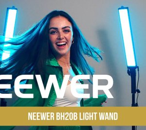 NEEWER BH20B Dual Power LED Video Light Stick for Photography, YouTube, Vlogging, Live Streaming, and Outdoor Shoots